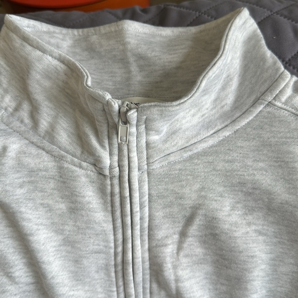 BNWT Bluenotes Women’s XL ONE PIECE LONG SLEEVE SHORT OUTFIT IN SOFT GREY - Picture 2 of 13